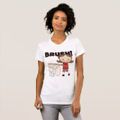 BROSSE - fille avec des T-shirts et des cadeaux de (Devant entier)