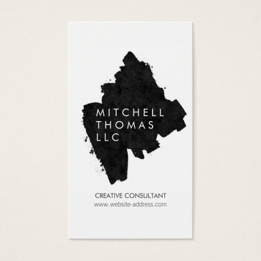 Brosse noire peinte de qualité supérieure pointes  (Devant)