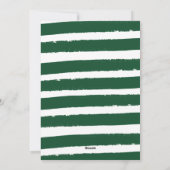 Brossé photo moderne carte de Noël rouge (Dos)