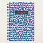 Brosse rose et bleue<br><div class="desc">Motif avec illustration des coups de pinceau rose et bleu</div>