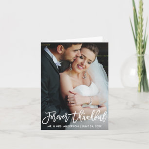 Brosse Script Merci Pour Toujours Mariage Moderne