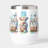 Brosse vive Vin de vache de Pâques Tumbler (Arrière)