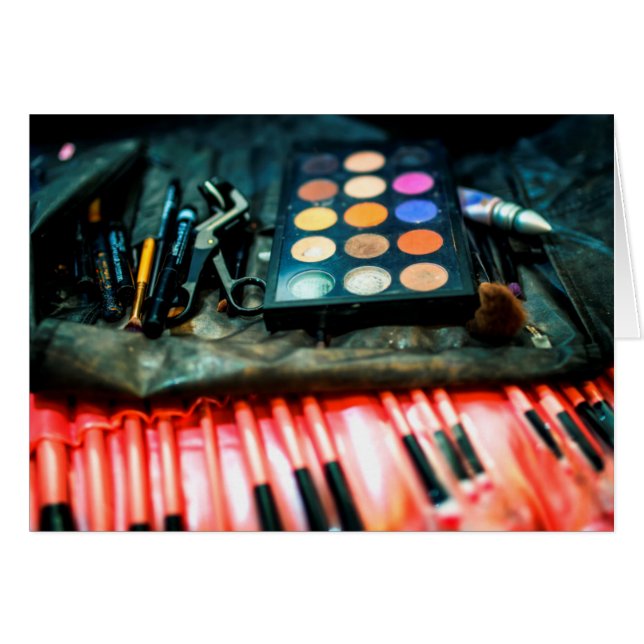 Brosses de maquillage (Devant horizontal)