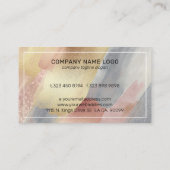 Brosses étincelantes composition 2 carte de visite (Dos)