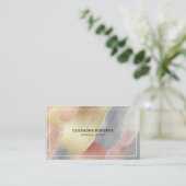 Brosses étincelantes composition 2 carte de visite (Debout devant)