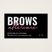 Brosses modernes - Fiche d'instructions sur le sou (Devant)