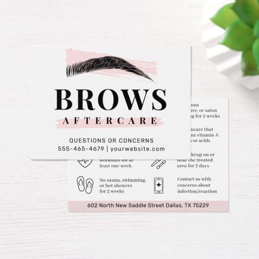 Brosses modernes - Fiche d'instructions sur le sou (Bureau)