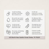 Brosses modernes - Fiche d'instructions sur le sou (Dos)