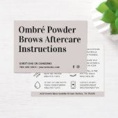 Brosses modernes - Fiche d'instructions sur le sou (Bureau)