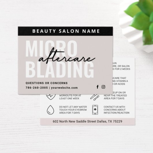 Brosses modernes - Fiche d'instructions sur le sou (Bureau)