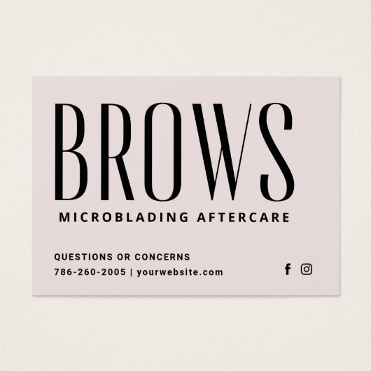 Brosses modernes - Fiche d'instructions sur le sou (Devant)