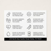 Brosses modernes - Fiche d'instructions sur le sou (Dos)