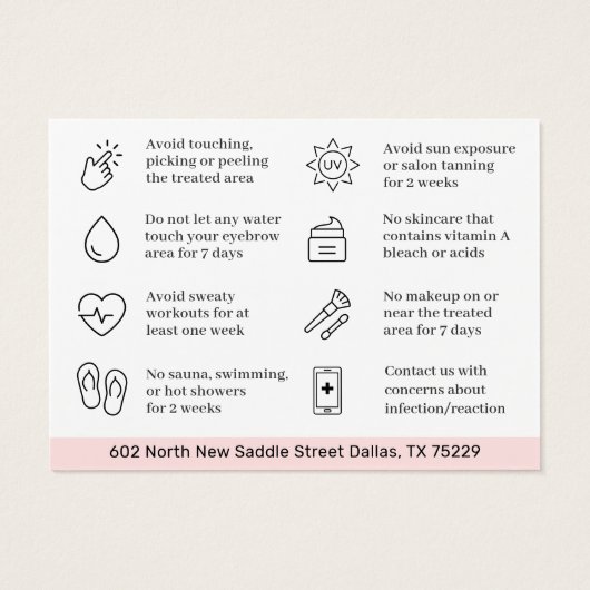 Brosses modernes - Fiche d'instructions sur le sou (Dos)