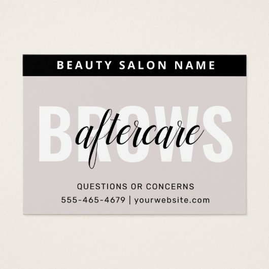 Brosses modernes - Fiche d'instructions sur le sou (Devant)