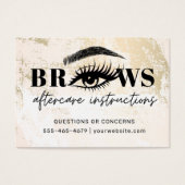 Brosses modernes - Fiche d'instructions sur le sou (Devant)