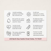 Brosses modernes - Fiche d'instructions sur le sou (Dos)