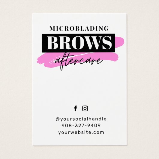 Brosses roses - Fiche d'instructions sur le souffl (Devant)