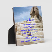 Brother and Sister love Plaque (Recto)