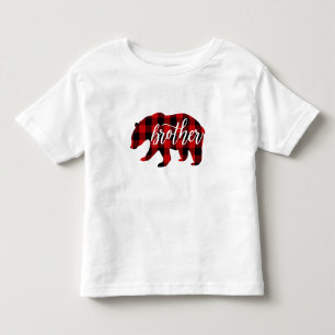 Brother Bear Rode ruit Kinder Shirts
