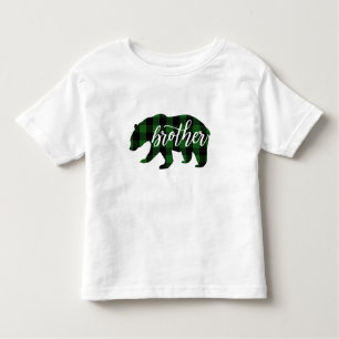 Brother Beer Groen geruit Kinder Shirts