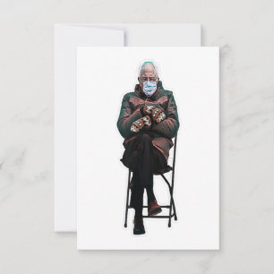 Brother Bernie Parka Mittens T-Shirt Gift RSVP Kaartje