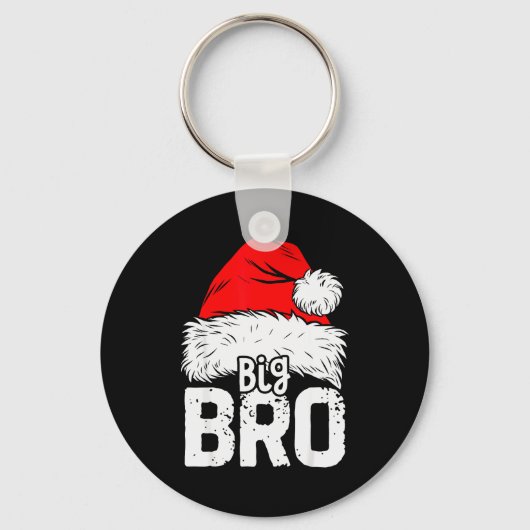 Brother Big Santa Christmas Family Matching Pyjama Sleutelhanger (Voorkant)