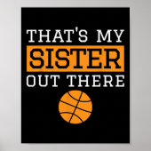 Brother Bysketbyll Gift Dat is mijn zus Bysketbyl Poster (Voorkant)