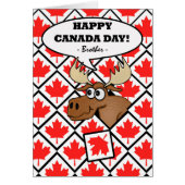 Brother Canada Day Funny Moose Maple Leaves (Voorkant)