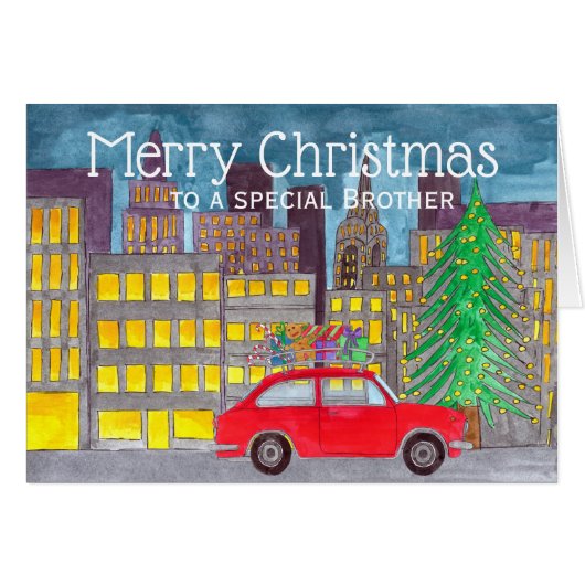 Brother Christmas in the City Customizable (Voorkant Horizontaal)