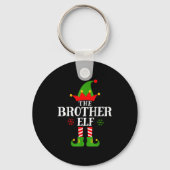 Brother Elf Funny Matching Family Group Christmas Sleutelhanger (Voorkant)