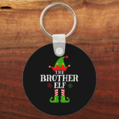 Brother Elf Funny Matching Family Group Christmas Sleutelhanger (Voorkant)