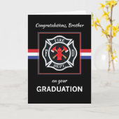 Brother Fire Department Academy Afstuderen Kaart (Gele Bloem)