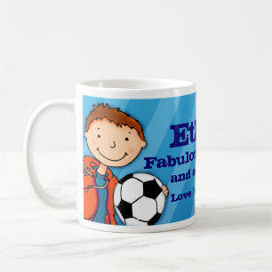 Brother football voetbal hero mok blauw