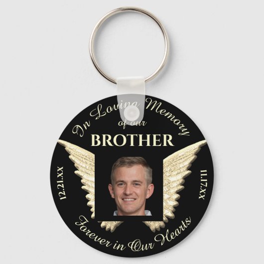 Brother Foto Memorial Sleutelhanger (Voorkant)