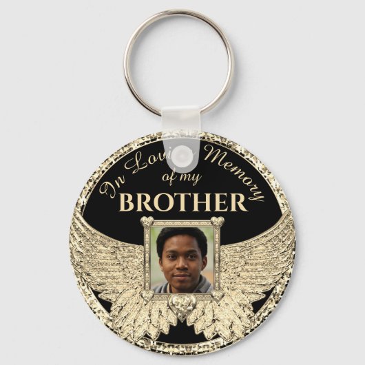 Brother Foto Memorial Sleutelhanger (Voorkant)