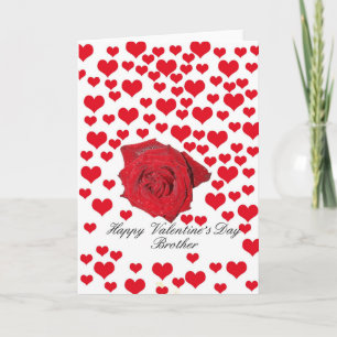 Brother Happy Valentine's Day Rozen Feestdagen Kaart