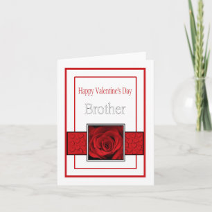 Brother Happy Valentine's Day Rozen Feestdagen Kaart