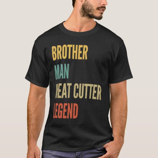 Brother Man Meat Cutter Legend T-shirt (Voorkant)