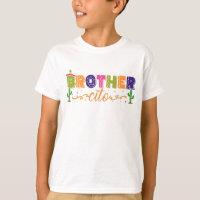 Brother Matching 1e verjaardag Fiesta Party