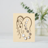 Brother Owl : Carte postale Soeur Moon (Debout devant)