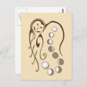 Brother Owl : Carte postale Soeur Moon (Devant / Derrière)