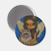 "Brother Raccoon" magneet (Voorkant / Achterkant)