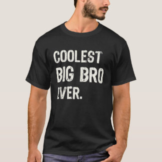 Brother Shirt voor Jongens Mannen Coolest Big Bro