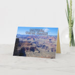 Brother, tu es Grand !, Grand Canyon carte d'anniv<br><div class="desc">Rappelez à votre frère qui fête un anniversaire qu'il ne devient pas vieux et patiné,  il devient grand. Cette carte offre trois vues sur le Grand Canyon.</div>