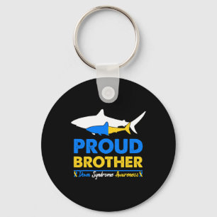 Brother World Down Syndroom Bewustzijn Dag Haai T2 Sleutelhanger
