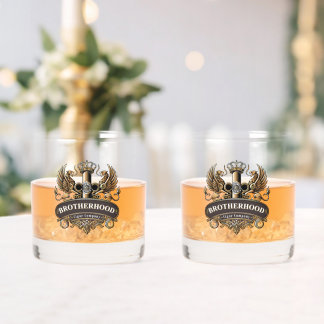 Brotherhood Cigar Company  Whisky Glas