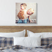 Brotherly Love Custom Photo Canvas (Insitu (Slaapkamer))