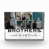 BROTHERS Citaat & Foto Collage Gift (Voorkant)