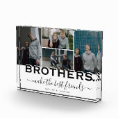 BROTHERS Citaat & Foto Collage Gift (Rechts)