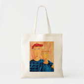 Brothers Contemporary Art Schilderij Tote Bag (Voorkant)